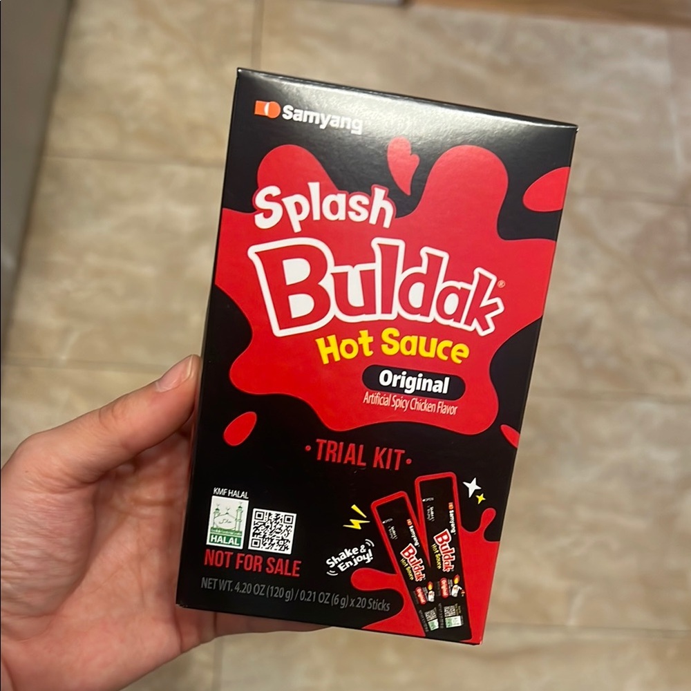 Samya Splash Buldak Hot Sauce Trial Kit - Red